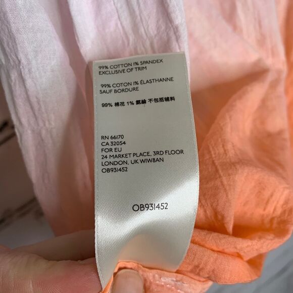 NWT We the Free Pink Combo Seer Sucker Ombré Tank Size Medium - Picture 7 of 7